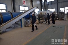 瑞奧木薯渣烘干機能力出眾，為企業打開“財富大門”